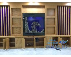 Hồ cá treo tường